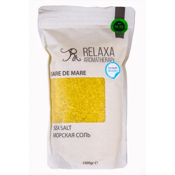 Relaxa Sare de mare 1kg Eucalipt (Antiviral) - image 1