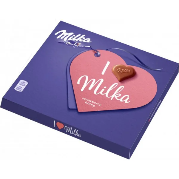 Milka Ciocolata cu umplutură de cremă și căpșuni în ciocolată cu lapte 5x22g - image 2