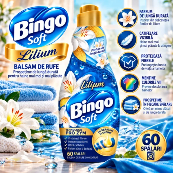 Bingo Soft Balsam Concentrat Lilyum 1440 ml - image 2