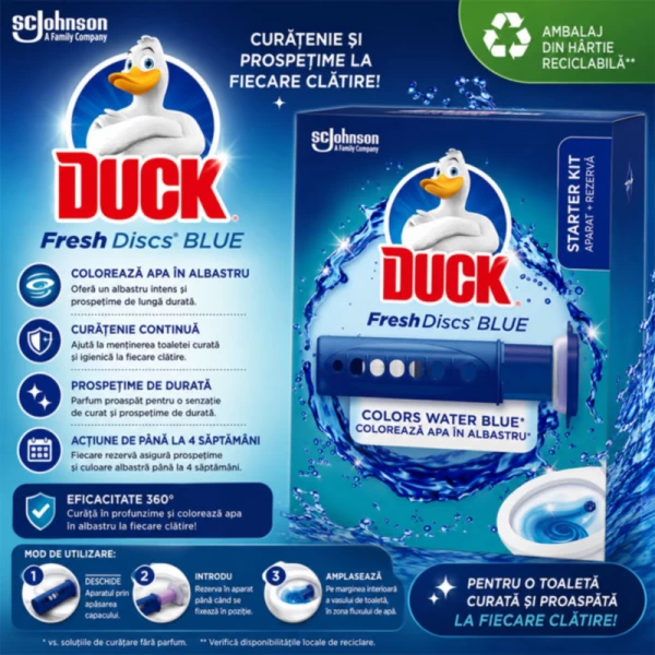 Duck Fresh Discs Blue 36 ml - image 2