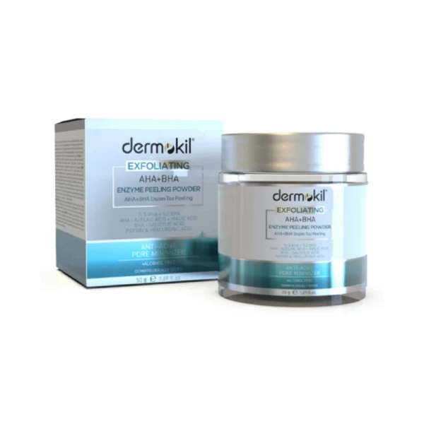 Dermokil Niacinamide Pudra peeling enzimatica AHA + BHA +, 50 gr - image 1