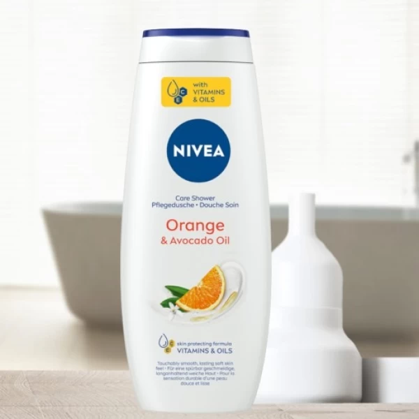 Nivea Gel de dus Orange & Avocado Oil Care 500 ml - image 2