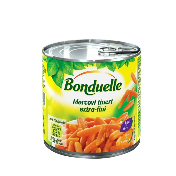 Bonduelle Morcovi tineri extra-fini 425 ml - image 1