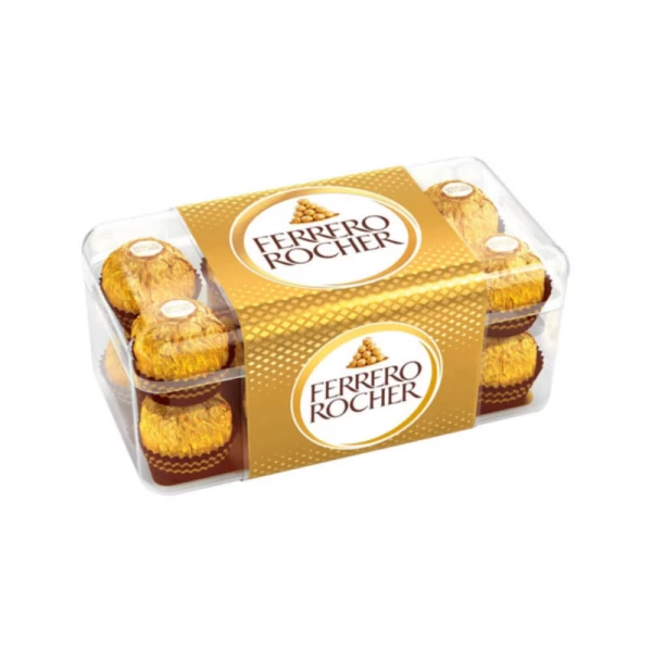 Ferrero Rocher Конфеты, 16 штуки, 200 г - image 1