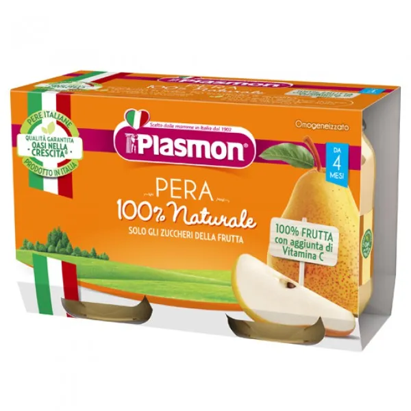 Plasmon Piure de pere 2x104g (4 luni)  - image 1