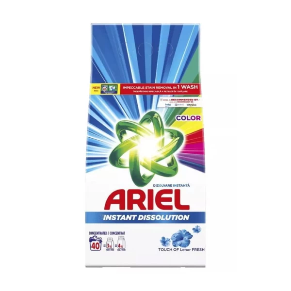 Ariel Detergent 3 kg Lenor Fresh Color 40 spalari - image 1