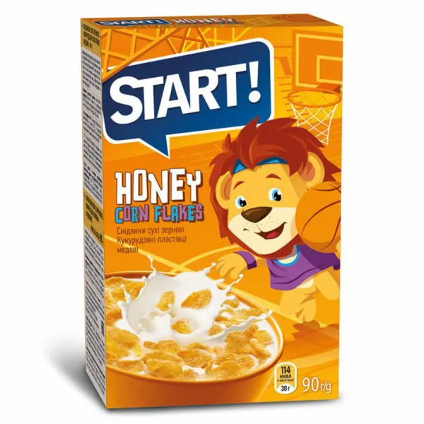 Кукурузные хлопья Start медовые 90 г - image 1