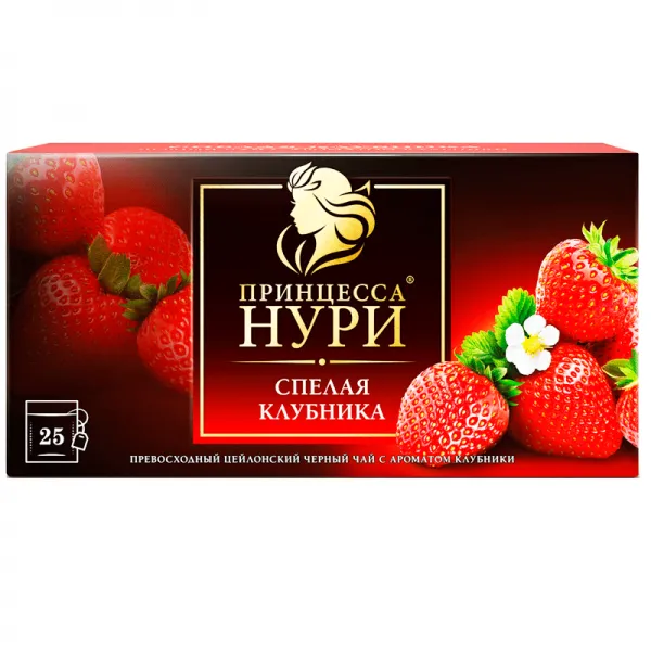 Ceai Princess Noori Capsuna 25p х 1,5g - image 2