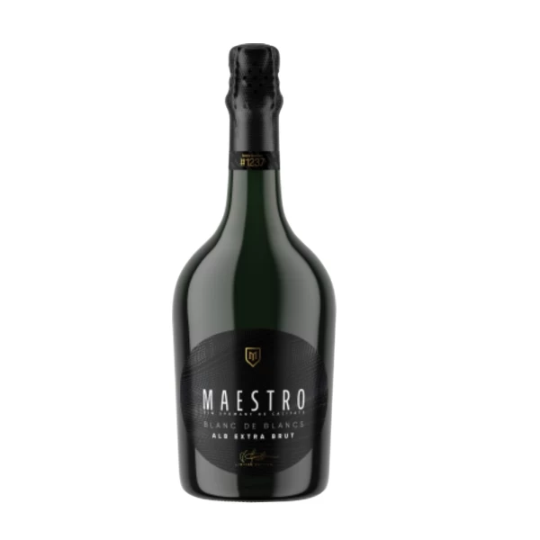 Maestro Вино игристое Blanc de Blancs белое екстра брют 0,75л - image 1