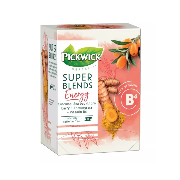 Pickwick Чай травяной Pickwick Energy 15 пакетиков - image 1