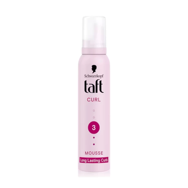 Taft Spuma modelatoare pentru par cret sau cu bucle Curl 200ml - image 1