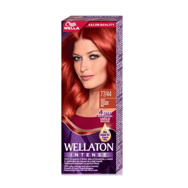 Wellaton Vopsea de par Rosu vulcanic 77/44, 110ml - image 1