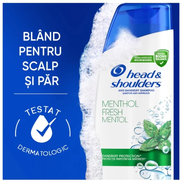 Head & Shoulders Sampon 625 ml Menthol - image 5