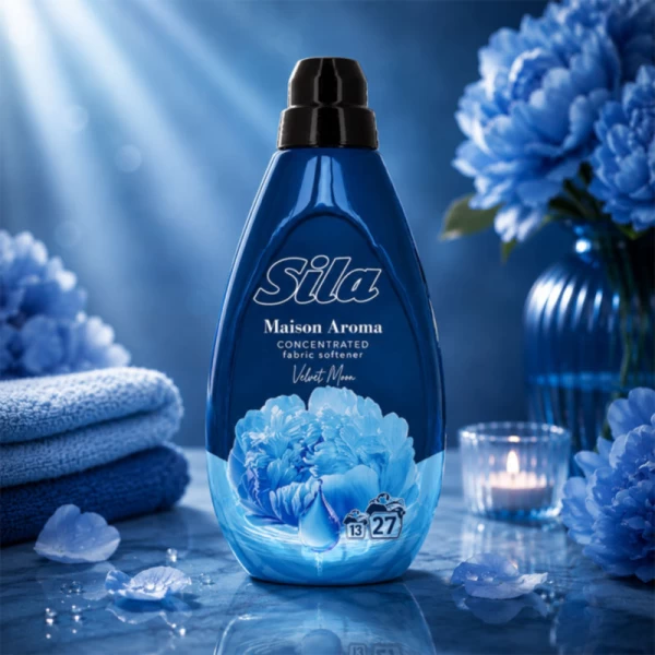 Sila balsam concentrat de rufe 800 ml Velvet Noir - image 2
