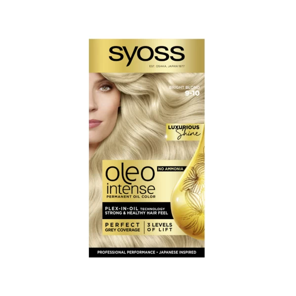Syoss Oleo Intense Vopsea de par 9-10 Blond stralucitor - image 1