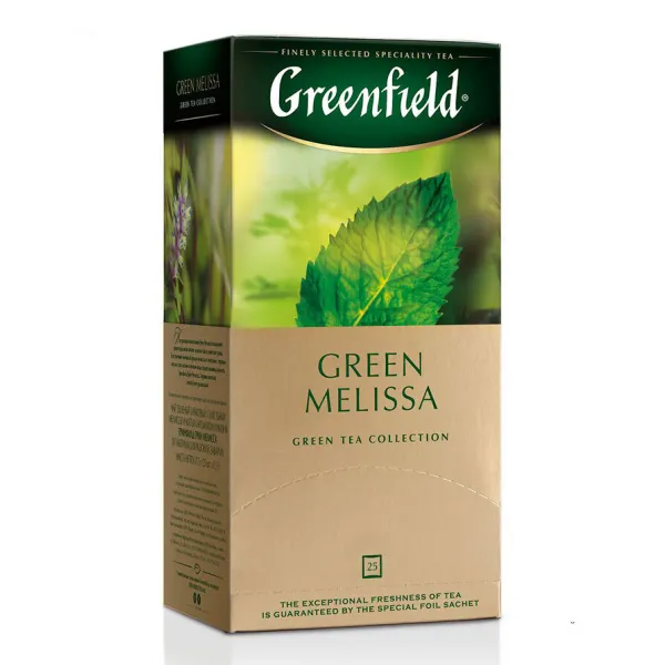 Чай Greenfield Green Melissa 25p х 1,5g - image 1