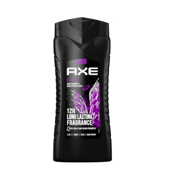 Axe Gel de dus si sampon Excite 400 ml - image 1