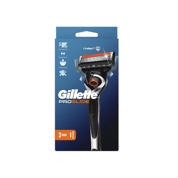 Станок для бритья мужской (Бритва) Gillette Fusion5 ProGlide Flexball с 2 сменными картриджами - image 2