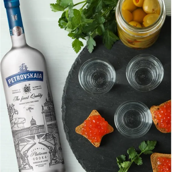 Vodca Zernoff Petrovskaia Premium Platinum 1 L - image 2