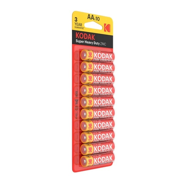Kodak baterii Zinc AA R6 BL10 - image 2