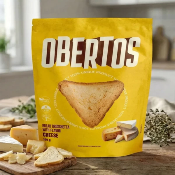 Obertos Crutoane cu gust cascaval 100 g - image 2