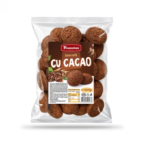Franzeluta Biscuiti de sarbatori cu cacao (de post) 500g - image 1