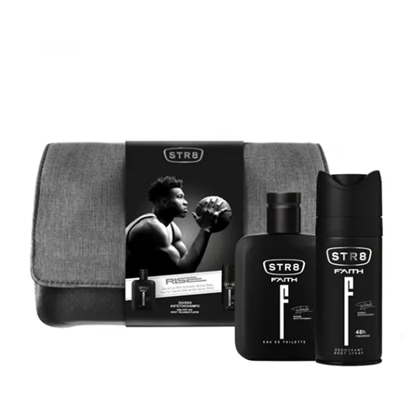 STR8 SET Faith EDT 50ML+deodorant-spray 150ml - image 1