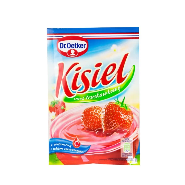 Dr. Oetker Желе со вкусом клубника 62 г - image 1