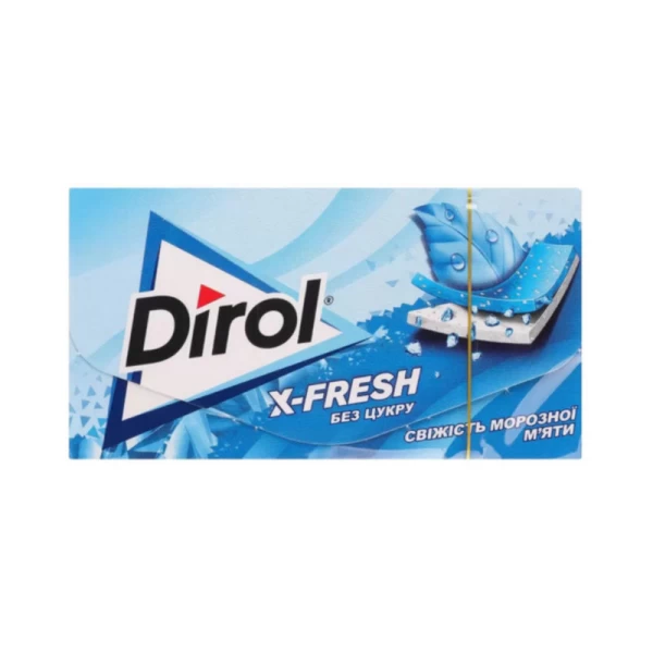 Dirol X-fresh Guma de mestecat Ment Piper 13,5 g - image 1