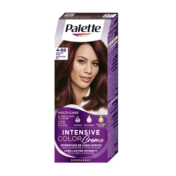 Краска для волос Palette Intensive Color Cream 4-88 Красный гранат 110 мл - image 1