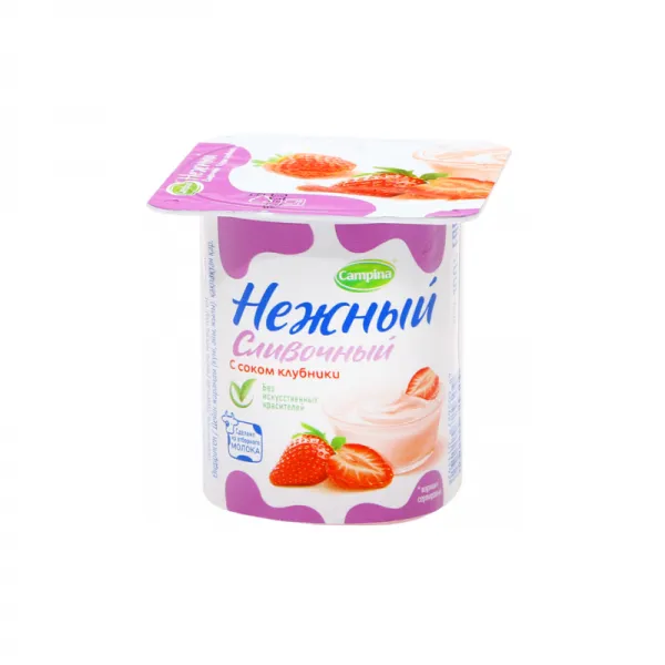 Iaurt Nejnii cremos 5% cu suc de căpșuni 100 g - image 1