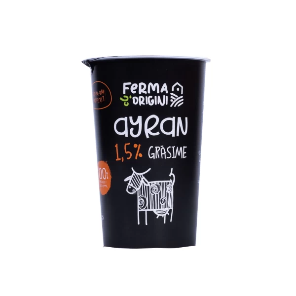 Ferma cu Origini Айран 1,5%, 225г - image 1