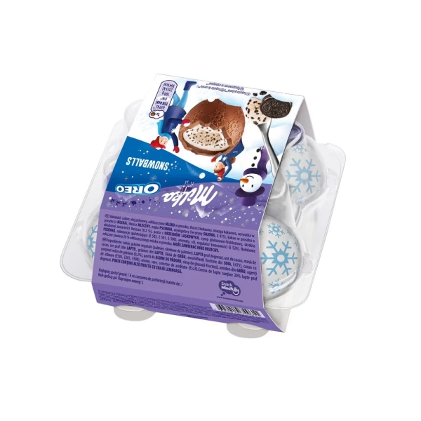 Milka Новогодний подарок Снежок Орео 112г - image 4