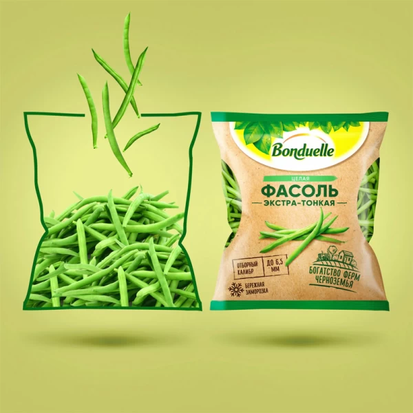 Bonduelle Fasole verde congelate in pastaie 400 gr - image 3