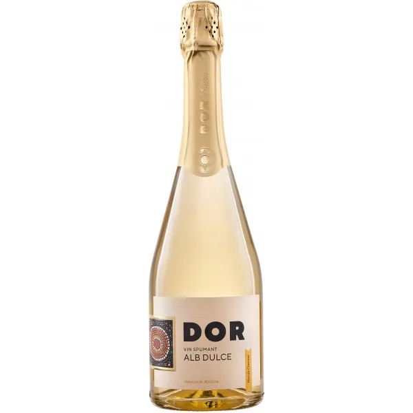 Вино игристое Bostavan Dor белое сладкое 0,75л - image 1