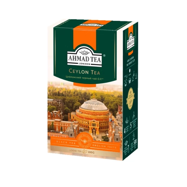 Ahmad Tea Ceai negru Ceylon Tea Orange Pekoe 100g - image 1