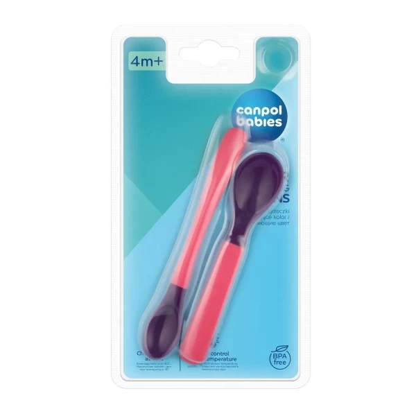 Set de lingurite termice Canpol, 2 buc, 9/581 - image 1