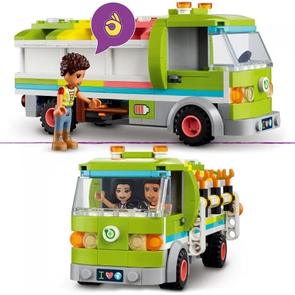 LEGO Constructor Friends Camion pentru reciclare, (41712) - image 3