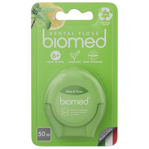 Biomed Ata dentara cu aroma de menta si Yuzu 50 m - image 1