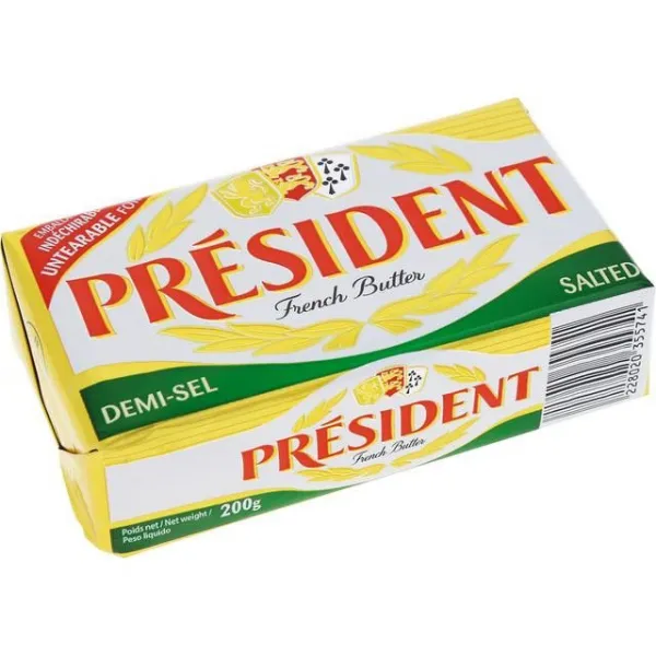 Масло President солёное 80% 200г - image 2