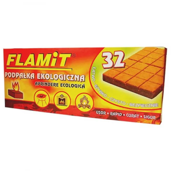FLAMiT Экологический стартер для розжига 32 кубика - image 1