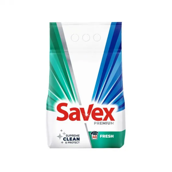 Savex Стиральный порошок 4 kg 2in1 Fresh - image 1