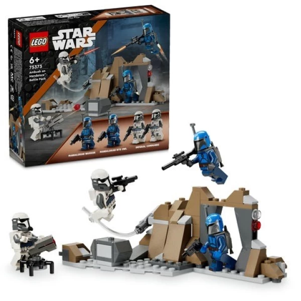 Конструктор LEGO Star Wars Боевой набор «Засада на Мандалоре», арт. 75373 - image 2