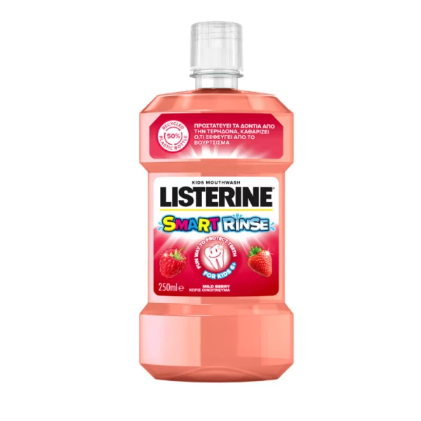 Listerine Ополаскиватель для ротовой полости детский Smart Rinse 250 мл - image 1