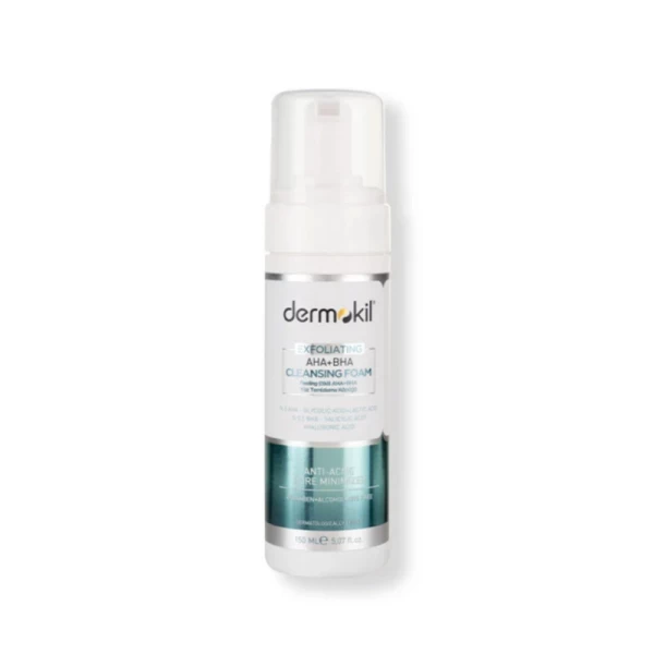 Dermokil spuma pentru caratarea fata 150 ml Aha+Bha - image 1