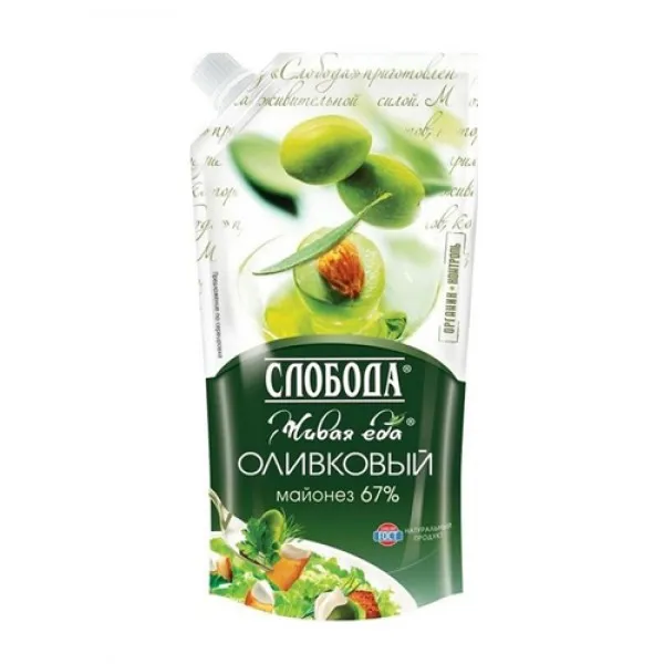 Maioneza Sloboda de Olive 67% 400ml/375g - image 1