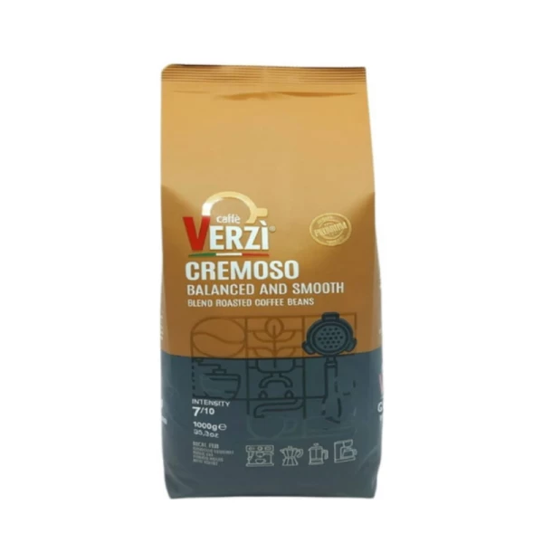 Verzi Caffe Кофе в зёрнах Cremoso 1 кг - image 1