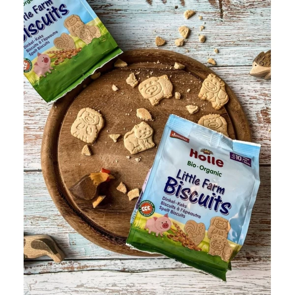 Holle Bio Organic Печенье Little Farm пшеничное (10 мес+) 100г - image 2