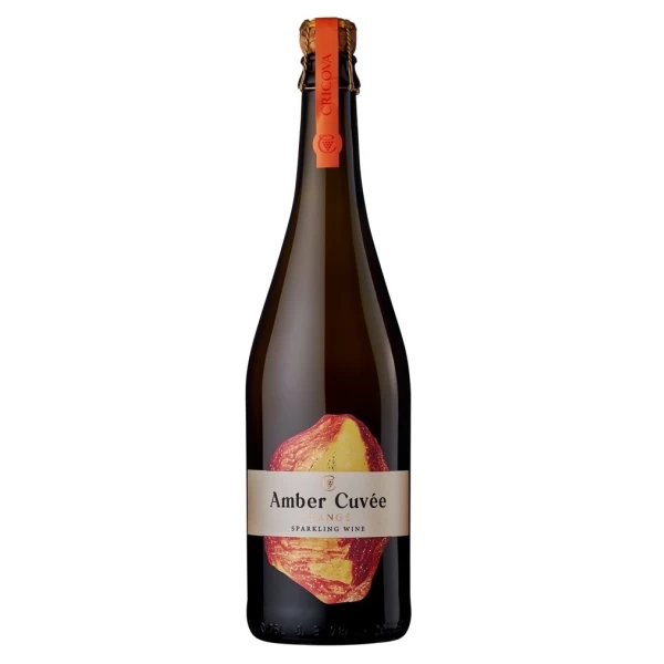 Cricova Vin spumant Amber Cuve Orange alb sec 0.75l - image 1