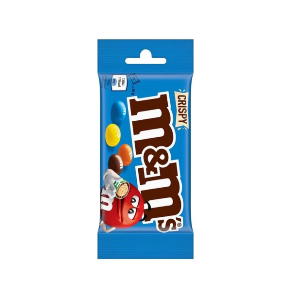 M&M's Crispy Bomboane cu miez din orez crocant in ciocolata cu lapte 36g - image 1